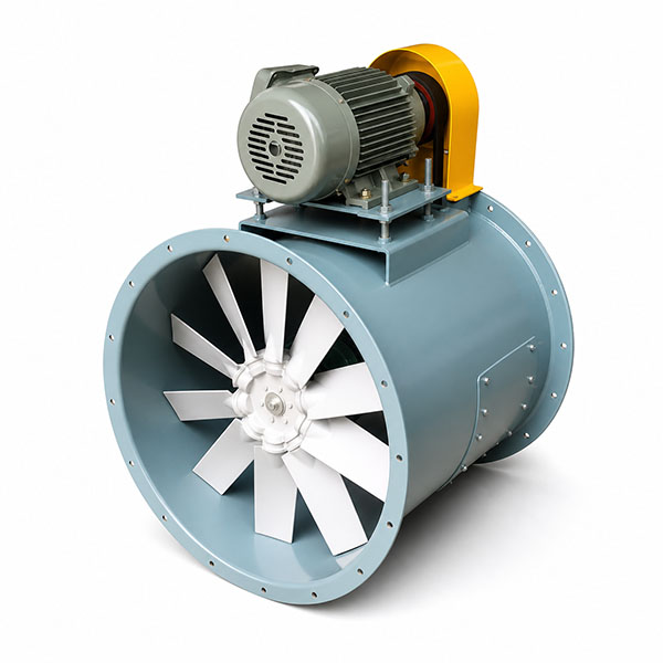 Ventilador Axial Industrial BHS-T VEINSA para ventilación en ambientes corrosivos y de alta temperatura