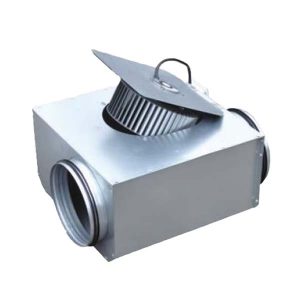 Extractor en Línea DFS para conductos rectangulares con motor EC, alta eficiencia y bajo ruido para sistemas HVAC compactos