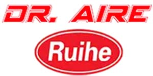 Logo de Dr. Aire, proveedor seleccionado por VEINSA para integración en sistemas de purificación y extracción de aire industrial