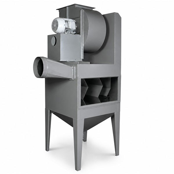 Lavador de gases autoinducido LS VEINSA para tratamiento eficiente de emisiones industriales.