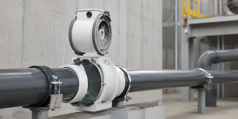 Instalación correcta de ventilador centrífugo en línea